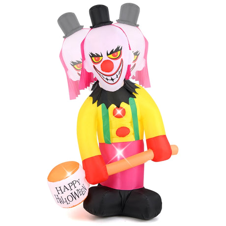 240 CM Giant Halloween Inflatables with Hammer and Sandbags