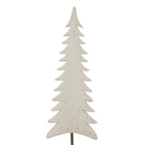 Medium Whitewashed Tall Tree On Stand