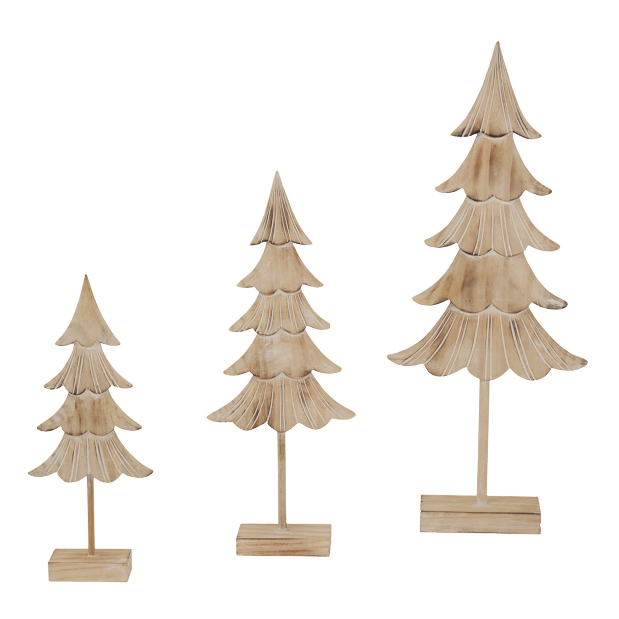 Rustic Fir Tree On Stand