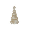 Alora Ceramic Snowy Layered Tree With Star