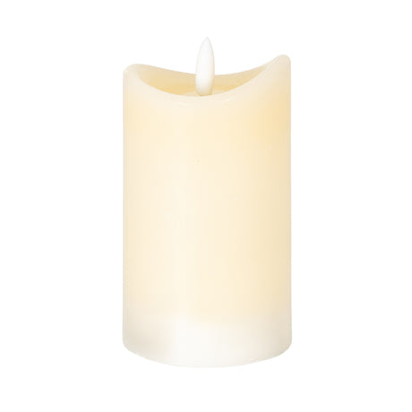 Luxe Collection Natural Glow 2.75x5 Cream Melted LED Candle