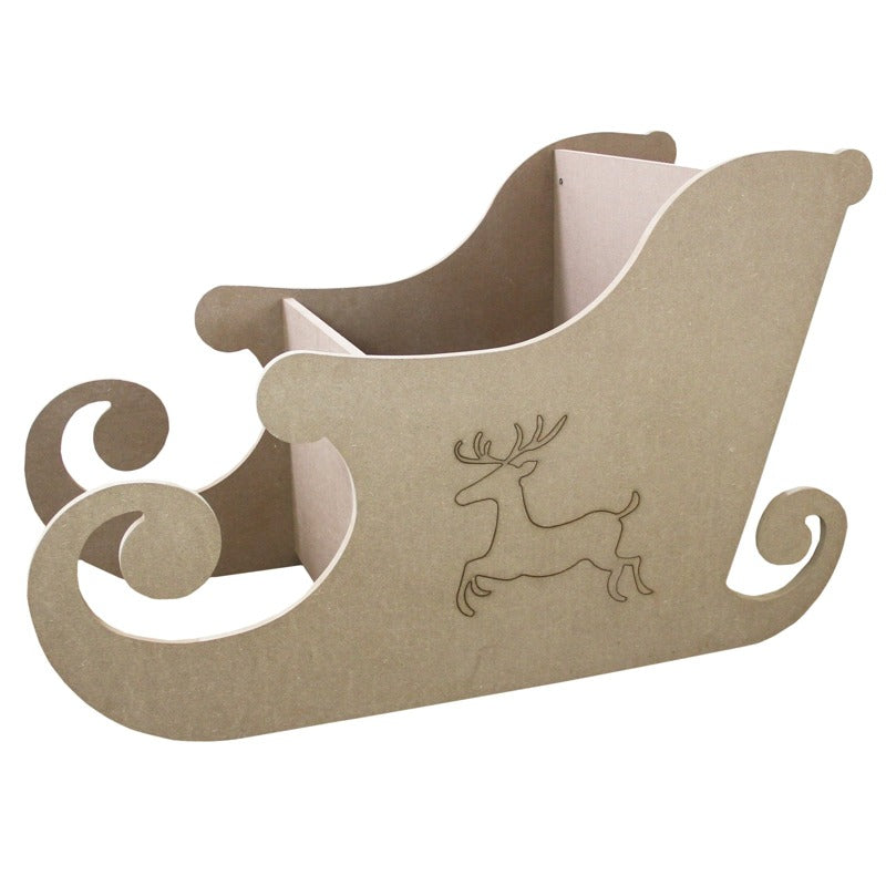 MDF Santa Sleigh