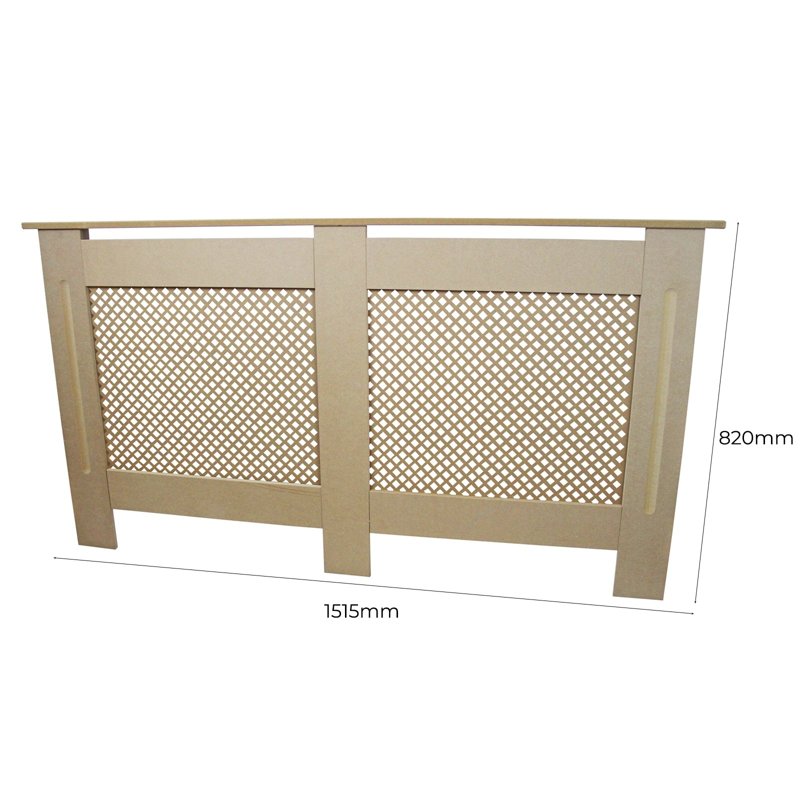 Radiator Cover MDF Unfinished 1515mm