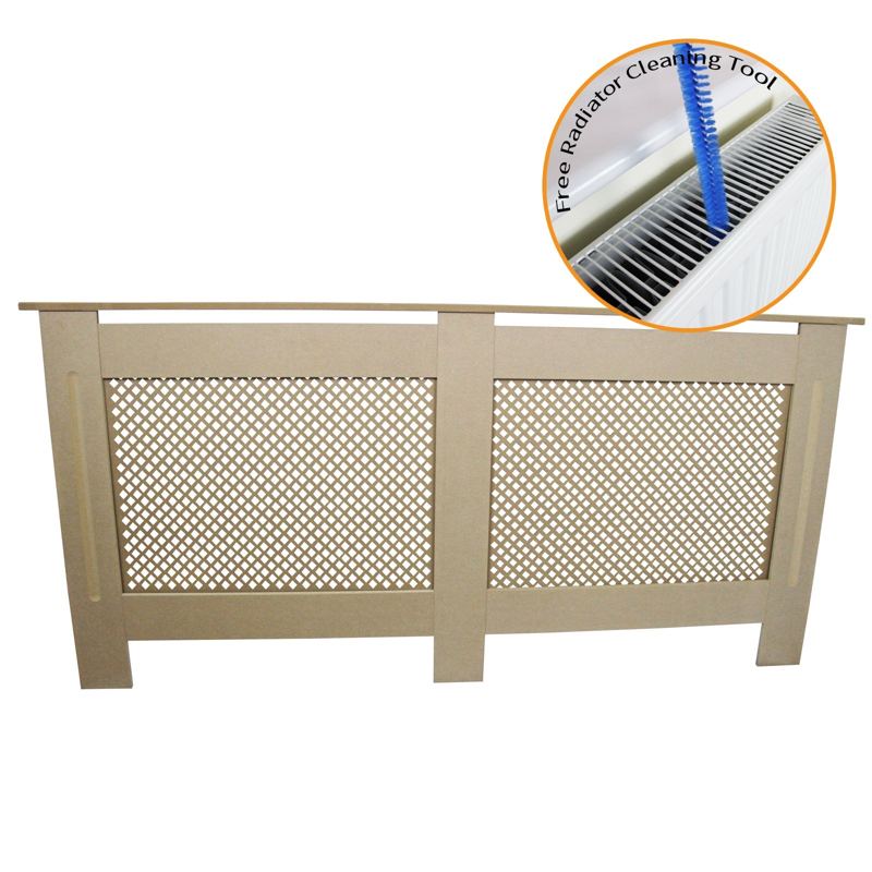 Radiator Cover MDF Unfinished 1720mm