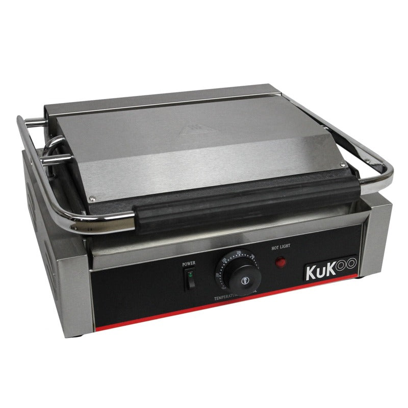 KuKoo Grooved & Flat Panini Press