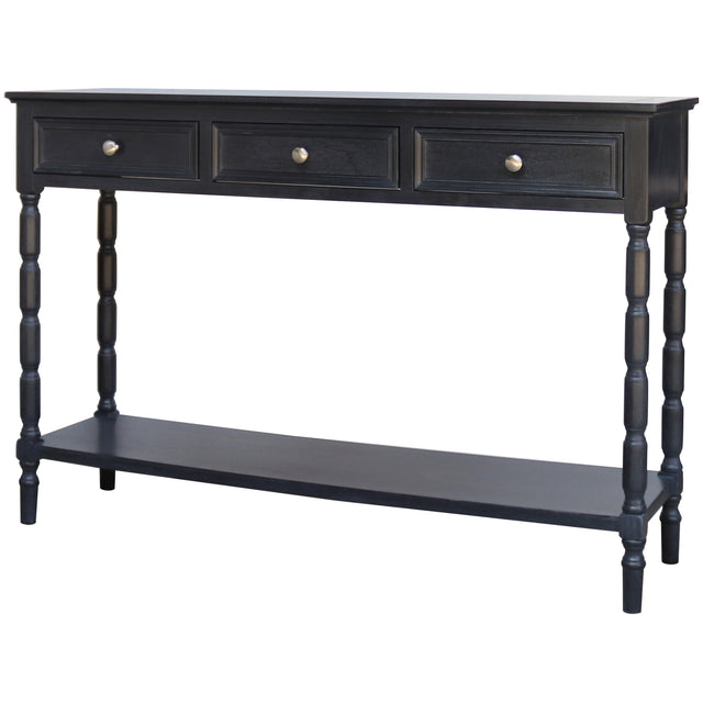 Contour Collection 3 Drawer Console