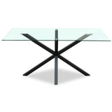 Monza Rectangular Glass Dining Table