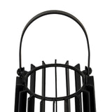 Lynk Small Lantern With Handle And Glass Candle Holder