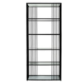 Alto Shelf Unit With Glass Shelves