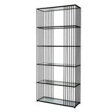Alto Shelf Unit With Glass Shelves