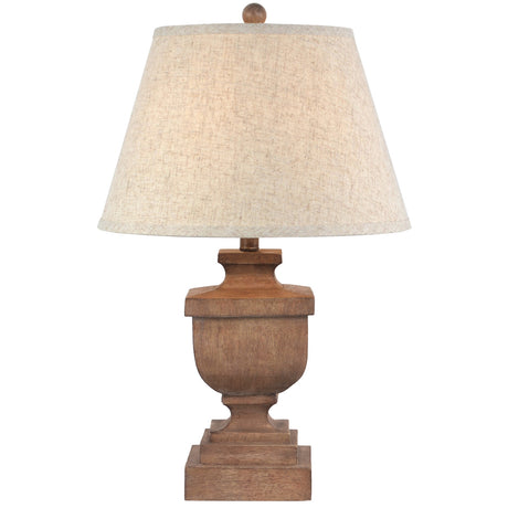 Ravelle Table Lamp With Edged Linen Shade