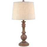 Seraphia Table Lamp With Edged Linen Shade