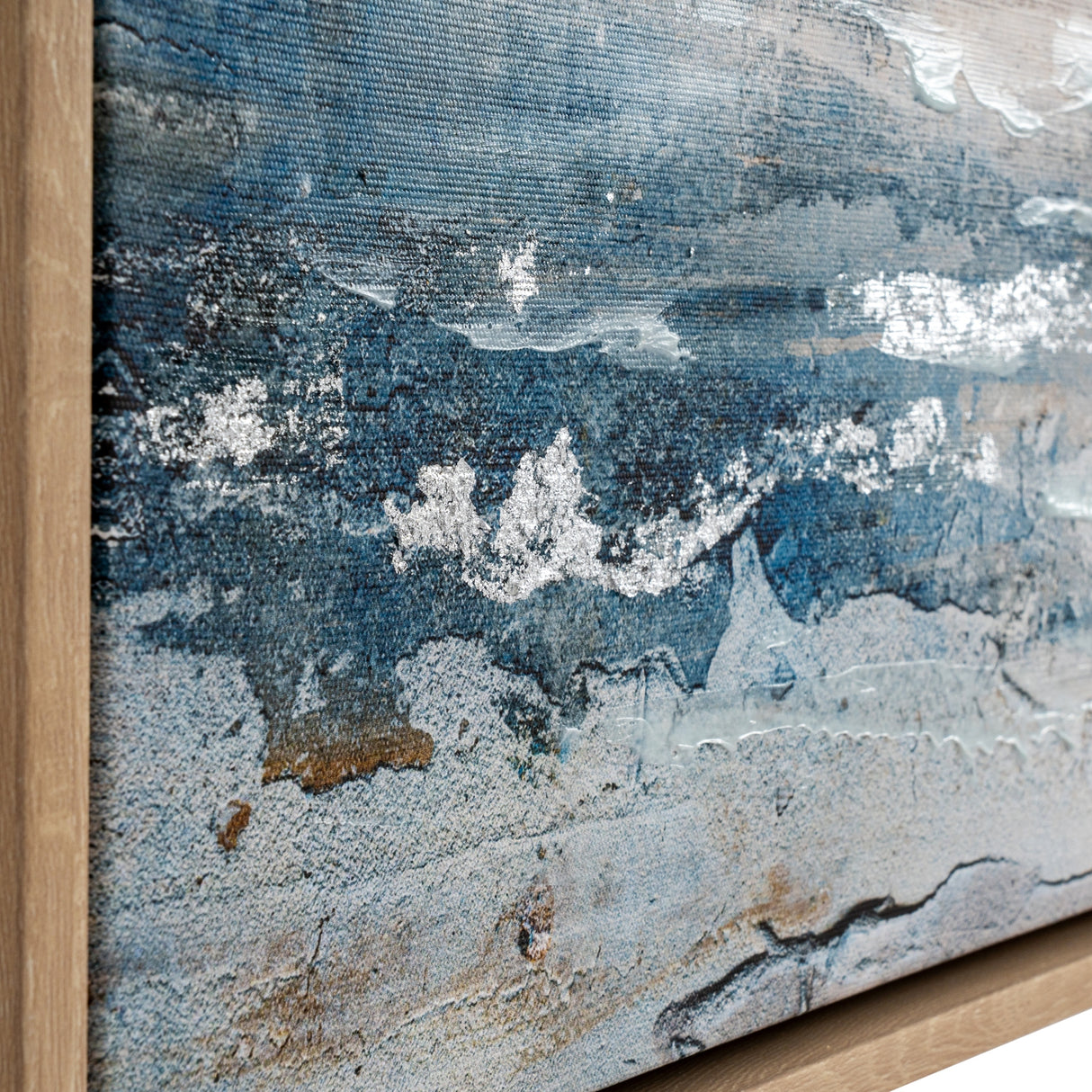 Stratos Hand Painted Canvas In Frame