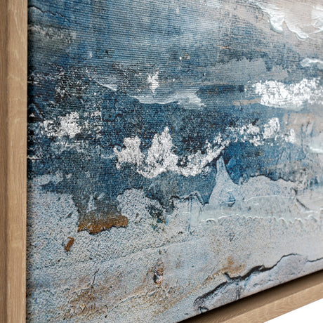 Stratos Hand Painted Canvas In Frame