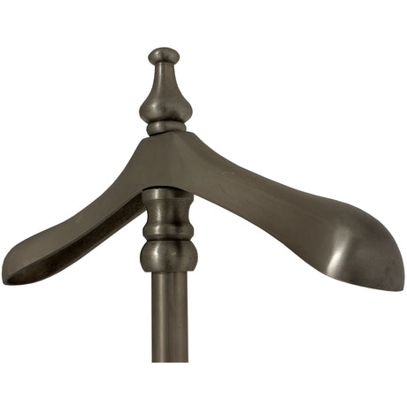 Antiqued Silver Valet Stand