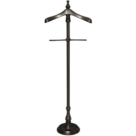 Antiqued Silver Valet Stand