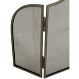 Antiqued Silver Fire Screen