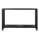 Lennox Black Console Table