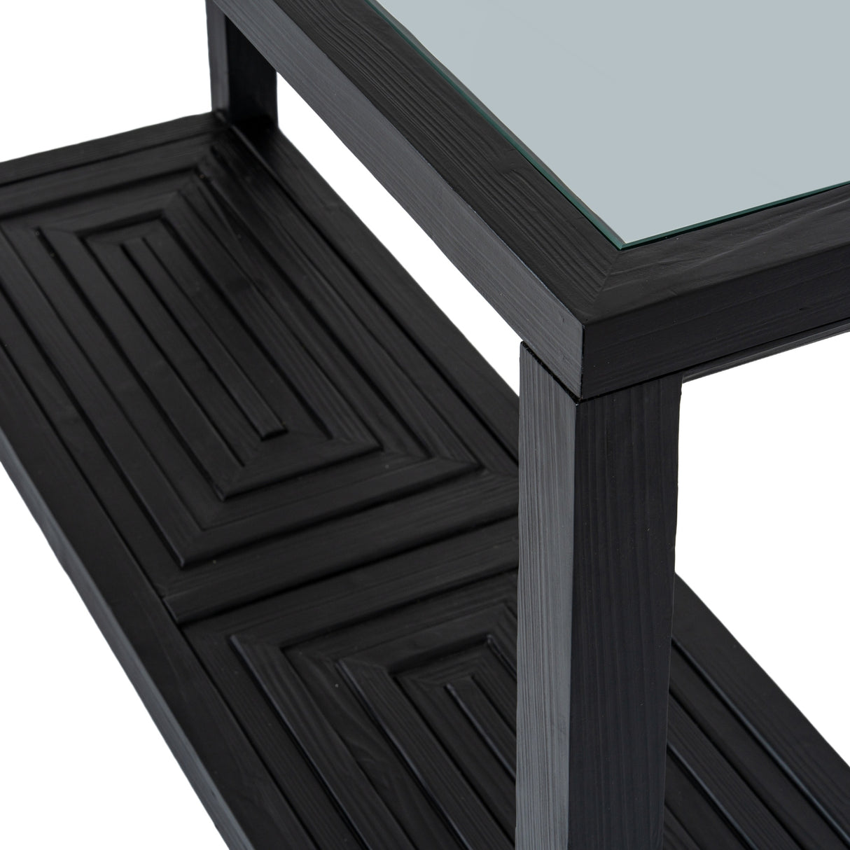 Lennox Black Console Table