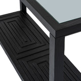 Lennox Black Console Table
