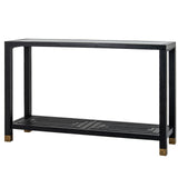 Lennox Black Console Table