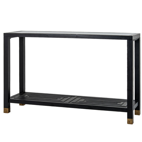 Lennox Black Console Table