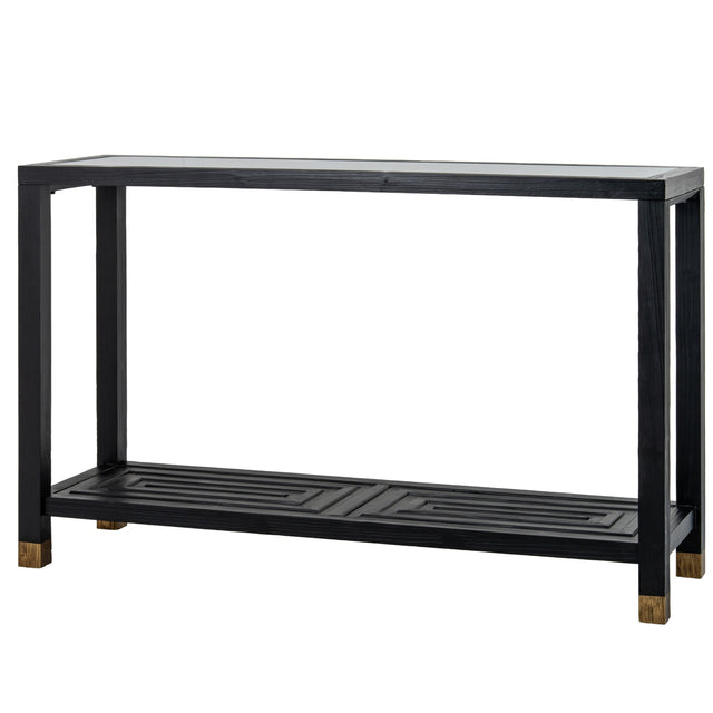 Lennox Black Console Table