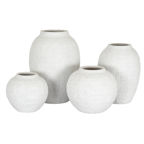 Ashen Medium Round Vase
