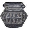 Etched Collection Tall Pot With Handle