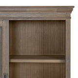 Delphine Collection Sliding Glass Dresser Top