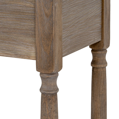 Delphine Collection 3 Drawer Console With Shelf