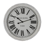 Hotel Paris White Clock With Glass
