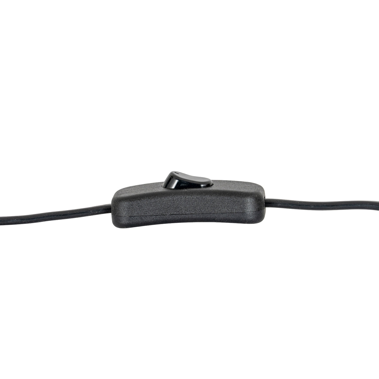 Black Knot Table Lamp With Hessian Shade