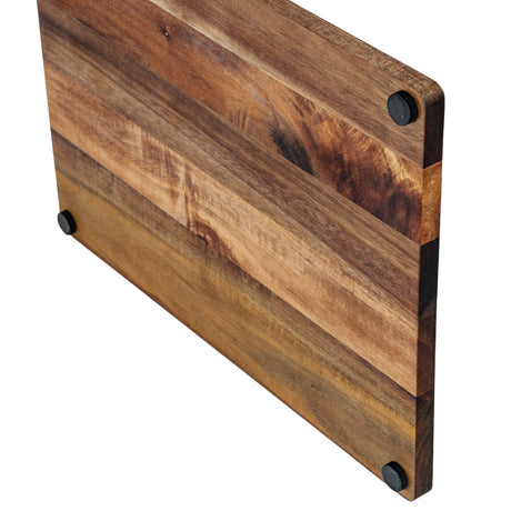 Acacia Cheese Board Set With White Bowl, Slate and Cutlery