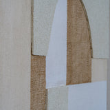 Portina Linen Textured Canvas in Frame