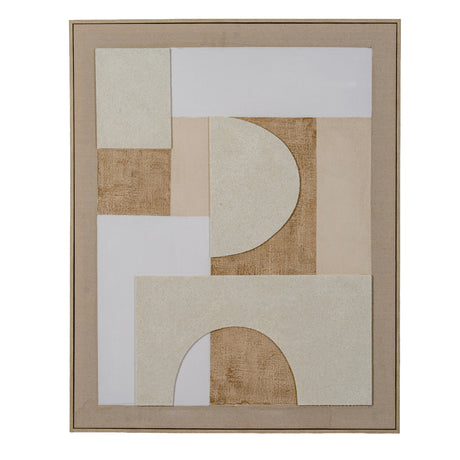 Lumera Linen Textured Canvas in Frame