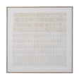 Sola Textured Line Canvas in Frame