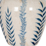 Small Blue Flora Olpe Vase