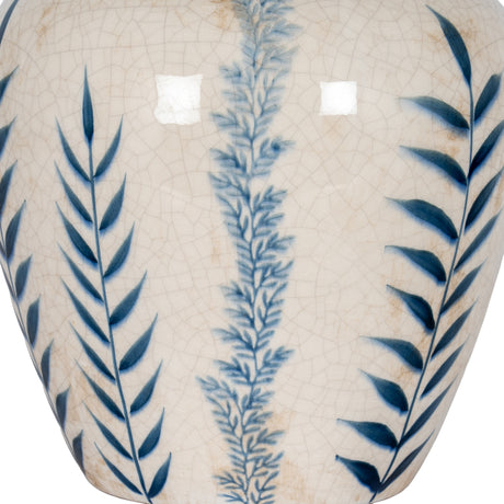 Small Blue Flora Olpe Vase
