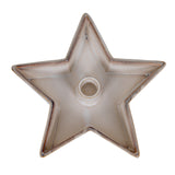 Large Solace Cement Star Candle Holder