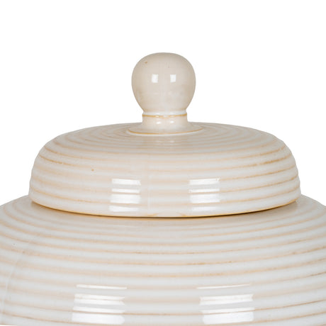 Neva Large Lidded Ceramic Jar