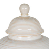 Neva Lidded Ceramic Ginger Jar