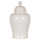 Neva Lidded Ceramic Ginger Jar