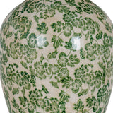 Green Clover Ceramic Pot Lamp