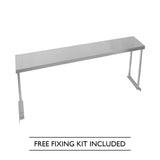 Kukoo Single Tier Steel Over-Shelf 1500mm