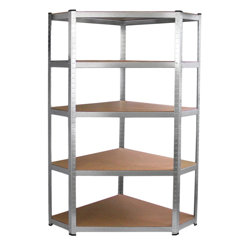 Galwix 90cm Racking Bundle: Corner Shelving and 2 Garage Racking Bays