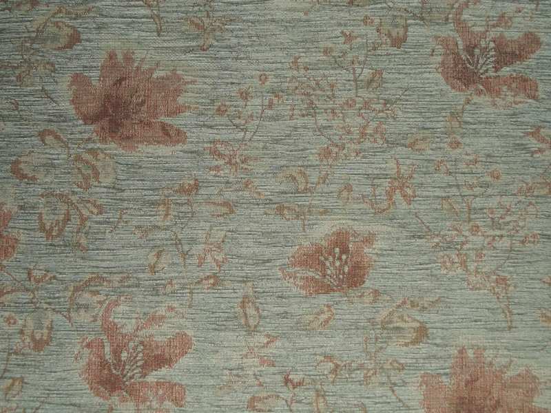 Camden Floral Aqua / SR12402 (Per Metre)