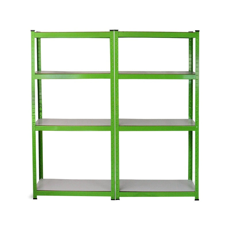 Greenhouse 6ft x 10ft (Green) With Base & Racking