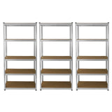 3 x E-Rax Galvanised Racking Units