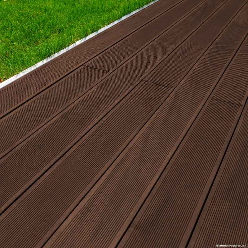 Jardí Composite Decking - 5 SQM - Conker Brown